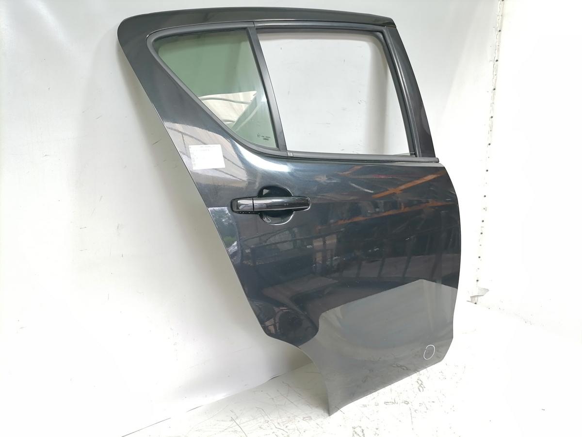 Opel Agila B original T&uuml;r hinten rechts GAB Schwarz Bj.2013